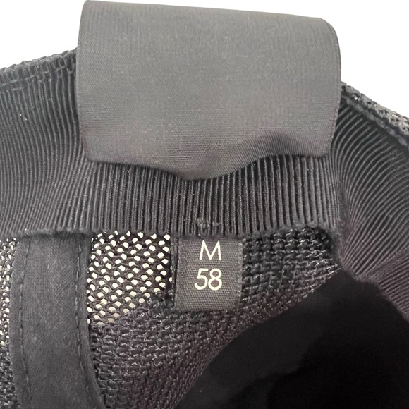 Gucci Leather Logo Mesh Baseball Cap - Picture 9 of 10